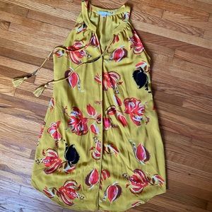 Yellow summer dress
